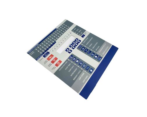 3-5V DC aangepaste membraanschakelaar 0,2-0,6 mm dikte